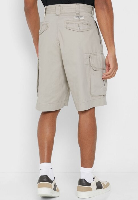 Béžové pánské šortky Ralph Lauren Essential Béžové pánské šortky Ralph Lauren Essential
