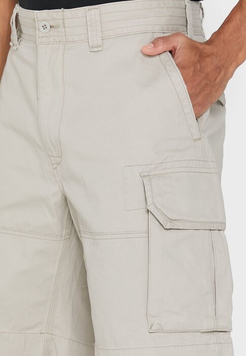 Béžové pánské šortky Ralph Lauren Essential Béžové pánské šortky Ralph Lauren Essential
