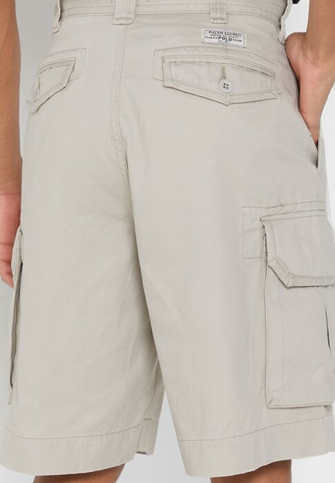 Béžové pánské šortky Ralph Lauren Essential Béžové pánské šortky Ralph Lauren Essential