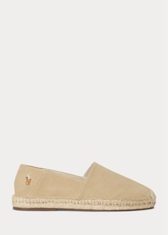 Béžové pánské Ralph Lauren Cevio Suede Espadrille