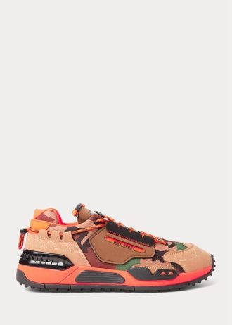 Camo / hnědé pánské tenisky Ralph Lauren PS200 Camo / hnědé pánské tenisky Ralph Lauren PS200