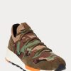 Camo pánské tenisky Ralph Lauren Trackster 200II Camo Knit Camo pánské tenisky Ralph Lauren Trackster 200II Camo Knit