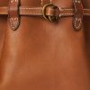 Cuoio Dámské velké kožené tašky Bellport Bucket Ralph Lauren