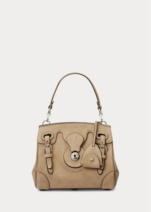 Dámská kabelka Pale Honey Ralph Lauren Calf-Suede Soft Ricky 18 Dámská kabelka Pale Honey Ralph Lauren Calf-Suede Soft Ricky 18