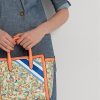 Dámské kabelky Prnt Khaki Mjcqrd/Portsid Ralph Lauren Monogram Jacquard Střední Tyler