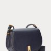 Dámské kožené sedlo Midnight Navy Ralph Lauren Polo ID