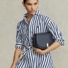 Dámské kožené sedlo Midnight Navy Ralph Lauren Polo ID