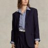 Dámské námořnické blejzry ze směsi vlny Ralph Lauren