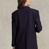 Dámské námořnické blejzry ze směsi vlny Ralph Lauren