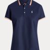 Dámské námořnické polokošile Ralph Lauren přizpůsobené střihu Jersey