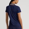 Dámské námořnické polokošile Ralph Lauren přizpůsobené střihu Jersey