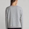 Šedé dámské mikiny Ralph Lauren Jersey Jersey s výstřihem do V