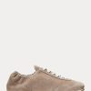 Šedé dámské tenisky Ralph Lauren The Suede Pony Ballerina Šedé dámské tenisky Ralph Lauren The Suede Pony Ballerina