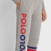 Šedé dámské tepláky Ralph Lauren Logo Joggers