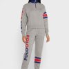 Šedé dámské tepláky Ralph Lauren Logo Joggers