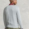 Černá pánská svetrová mikina Ralph Lauren s dvojitým úpletem