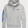 Šedá pánská mikina Ralph Lauren Polo Sport Fleece s kapucí