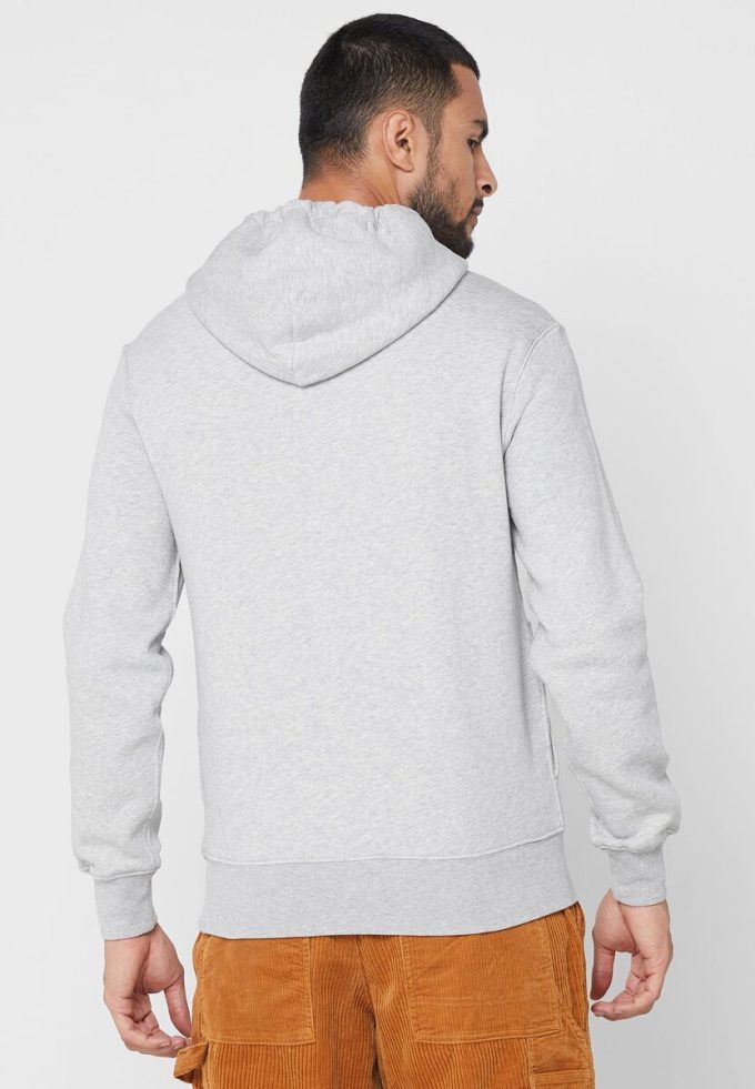 Šedá pánská mikina s potiskem Ralph Lauren