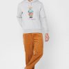 Šedá pánská mikina s potiskem Ralph Lauren