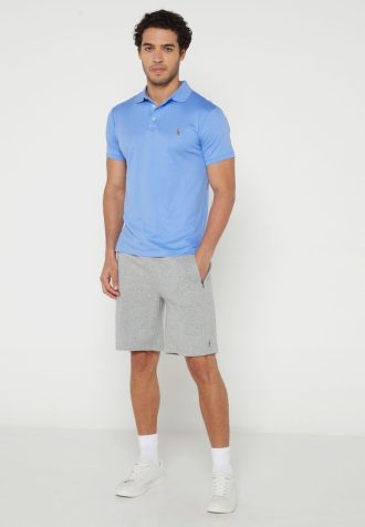 Šedé pánské šortky Ralph Lauren Essential