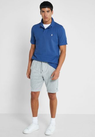 Šedé pánské šortky Ralph Lauren Essential
