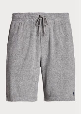 Šedé pánské šortky se stahovací šňůrkou Ralph Lauren Terry
