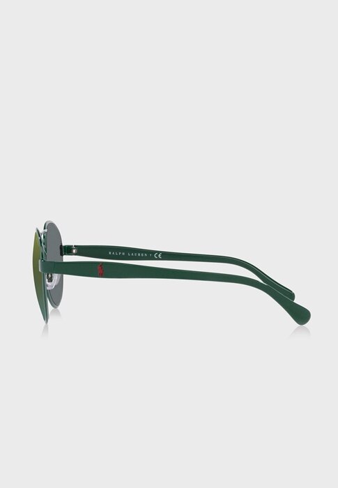 Šedé pánské sluneční brýle Ralph Lauren 0Ph3141 Aviator Šedé pánské sluneční brýle Ralph Lauren 0Ph3141 Aviator