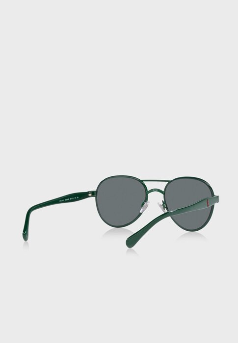 Šedé pánské sluneční brýle Ralph Lauren 0Ph3141 Aviator Šedé pánské sluneční brýle Ralph Lauren 0Ph3141 Aviator