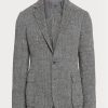Šedé pánské sportovní blejzry Ralph Lauren Kent ručně vyráběné s rybí kostí Šedé pánské sportovní blejzry Ralph Lauren Kent ručně vyráběné s rybí kostí