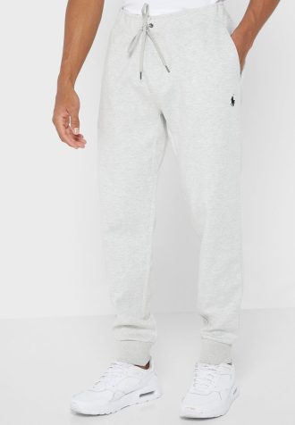 Šedé pánské tepláky Ralph Lauren Essential