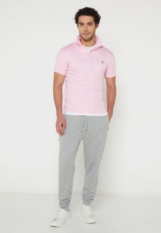 Šedé pánské tepláky Ralph Lauren Essential