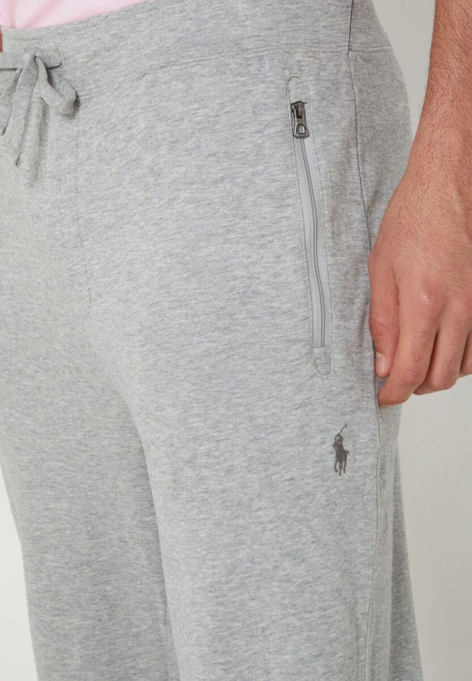 Šedé pánské tepláky Ralph Lauren Essential