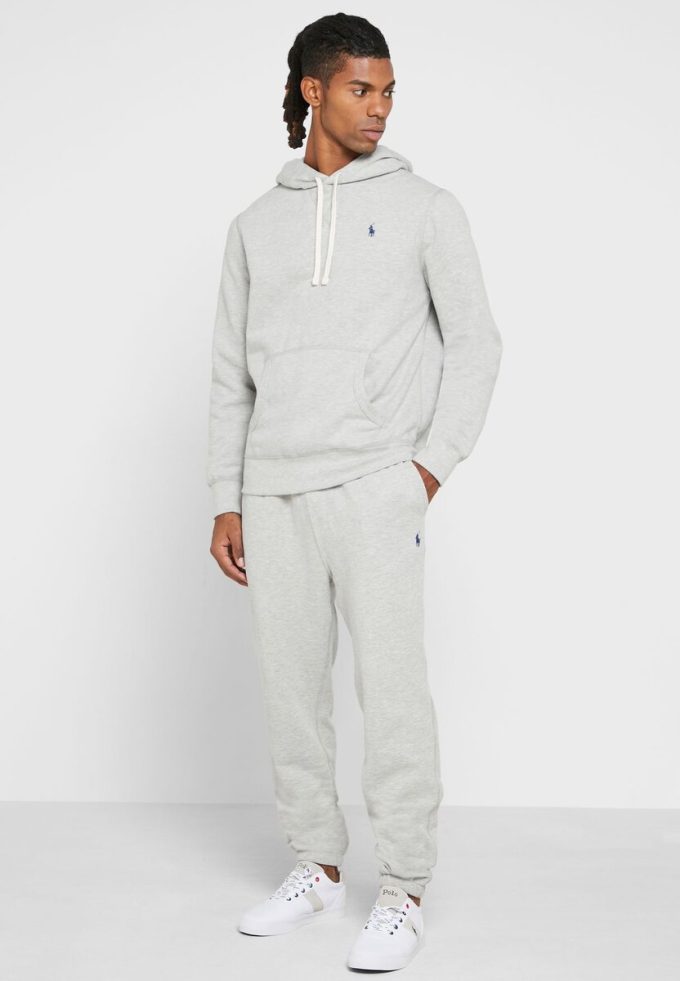 Šedé pánské tepláky Ralph Lauren se stahovací šňůrkou Šedé pánské tepláky Ralph Lauren se stahovací šňůrkou