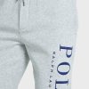 Šedé pánské tepláky s logem Ralph Lauren Šedé pánské tepláky s logem Ralph Lauren