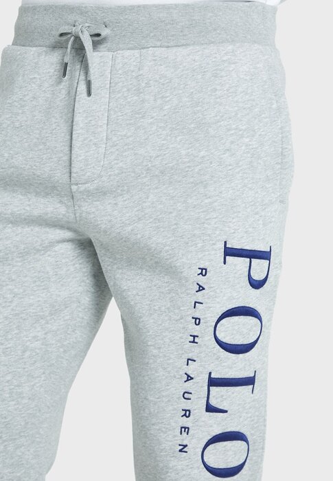 Šedé pánské tepláky s logem Ralph Lauren Šedé pánské tepláky s logem Ralph Lauren