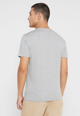 Šedá pánská trička Ralph Lauren Logo Crew Neck