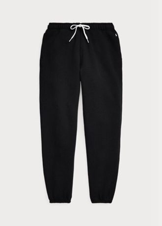 Černé dámské atletické kalhoty Ralph Lauren Fleece