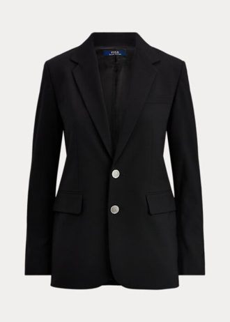 Černé dámské blejzry Ralph Lauren Wool-Blend
