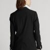 Černé dámské blejzry Ralph Lauren Wool-Blend