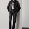 Černé dámské džíny Ralph Lauren Kaida uvolněného střihu Černé dámské džíny Ralph Lauren Kaida uvolněného střihu
