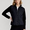 Černé dámské hybridní bundy na zip Ralph Lauren Černé dámské hybridní bundy na zip Ralph Lauren