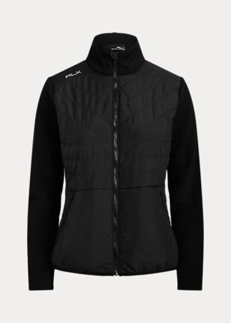 Černé dámské hybridní bundy na zip Ralph Lauren