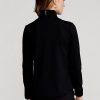 Černé dámské hybridní bundy na zip Ralph Lauren Černé dámské hybridní bundy na zip Ralph Lauren