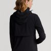 Černé dámské hybridní bundy s kapucí Ralph Lauren