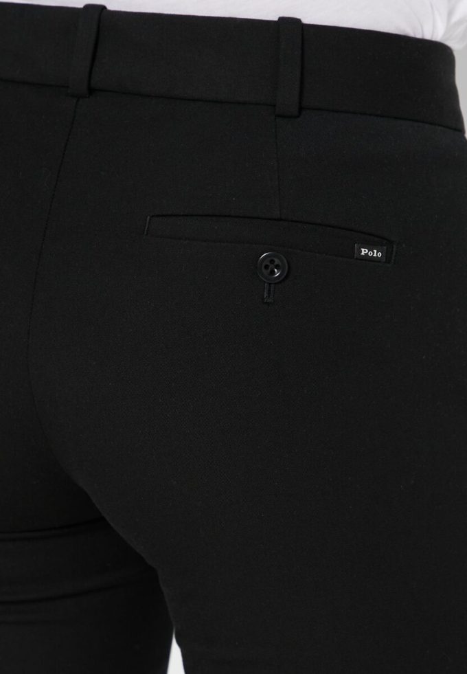 Černé dámské kalhoty Ralph Lauren s vysokým pasem Černé dámské kalhoty Ralph Lauren s vysokým pasem