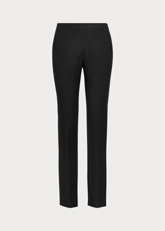 Černé dámské kalhoty Ralph Lauren Simone Virgin Wool