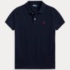Černé dámské kašmírové polokošile Slim Fit Cashmere Ralph Lauren Černé dámské kašmírové polokošile Slim Fit Cashmere Ralph Lauren