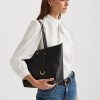 Černé dámské malé kabelky z umělé kůže Ralph Lauren