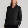 Černé dámské mikiny Ralph Lauren Hybrid Quarter-Zip