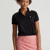 Černé dámské polokošile Ralph Lauren Tailored Fit Quarter-Zip Černé dámské polokošile Ralph Lauren Tailored Fit Quarter-Zip